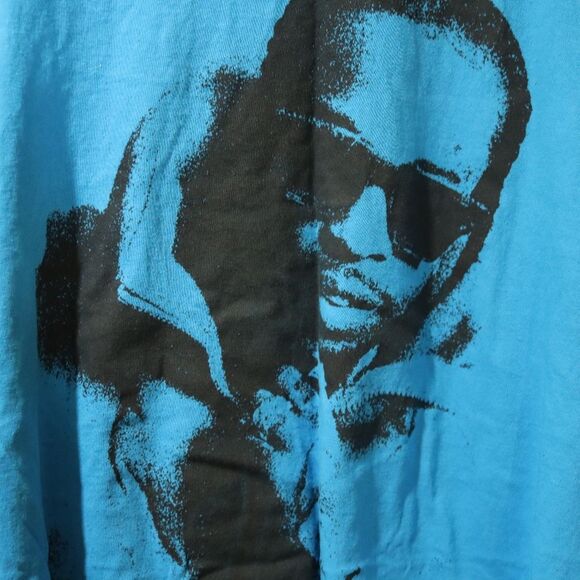 Pop Smoke Blue Ice Cube King of New York Graphic Band Tee Streetwear LG - Picture 5 of 8